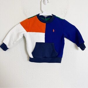 Ralph Lauren Colorblock Crewneck Sweatshirt